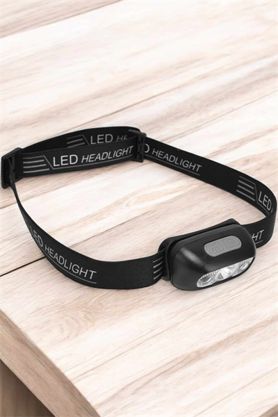 Kafa Lambası Kamp Lambası Led Işık Şarjlı Ayarlanabilir