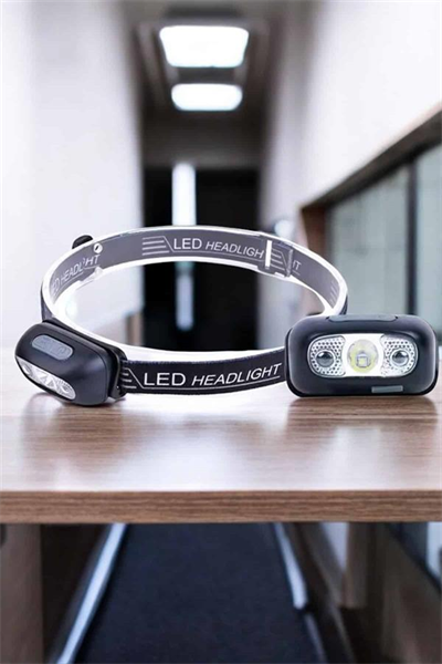 Kafa Lambası Kamp Lambası Led Işık Şarjlı Ayarlanabilir