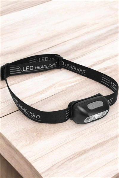 Kafa Lambası Kamp Lambası Led Işık Şarjlı Ayarlanabilir