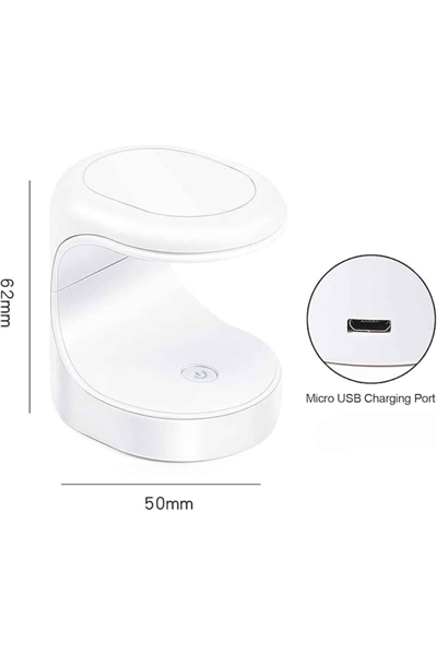 Kalıcı Oje Kurutucu Mini UV Işınlı Taşınabilir Hızlı ve Pratik Oje Kurutucu
