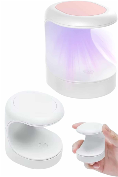 Kalıcı Oje Kurutucu Mini UV Işınlı Taşınabilir Hızlı ve Pratik Oje Kurutucu