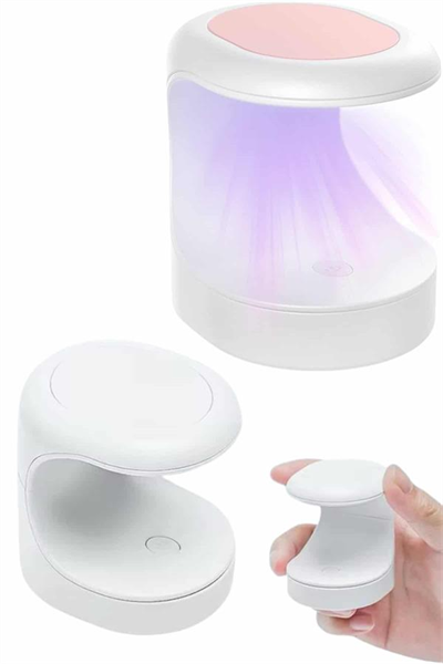 Kalıcı Oje Kurutucu Mini UV Işınlı Taşınabilir Hızlı ve Pratik Oje Kurutucu