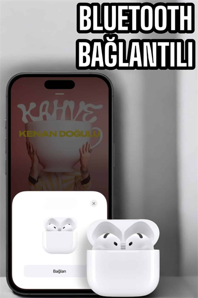 Kaliteli Ucuz İOS ve Android Uyumlu TWS Bluetooth Kulaklık ANC Özelliği