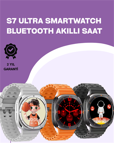 Kalori ve Nabız Ölçen Akıllı Saat | Sağlık Takip Fonksiyonlu | Silikon Kordon