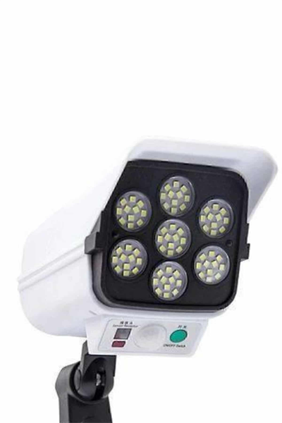 Kamera Görünümlü Led Lamba Dönebilen Bahçe Aydınlatması Duvar Lambası