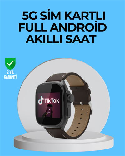 Kamera Özellikli Akıllı Saat Play Store Destekli