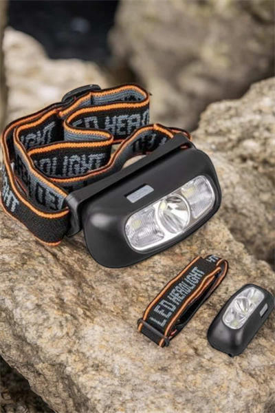 Kamp Lambası Led Işık Kafa Lambası Balıkçı Lambası Ayarlanabilir