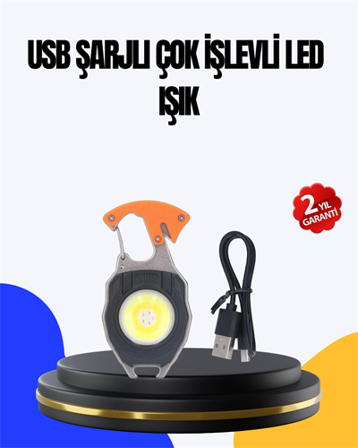 Kamp ve Doğa Yürüyüşü İçin Çok Fonksiyonlu Fener