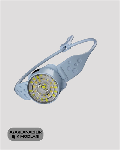 Kampçı Kafa Lambası Su Geçirmez Çok Modlu LED