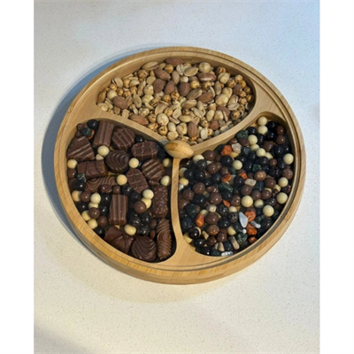 Kapaklı 3 Bölmeli Çerezlik