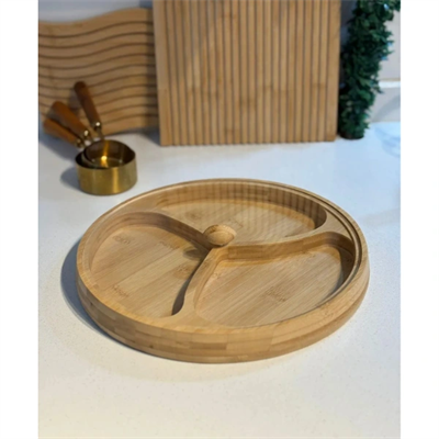 Kapaklı 3 Bölmeli Çerezlik