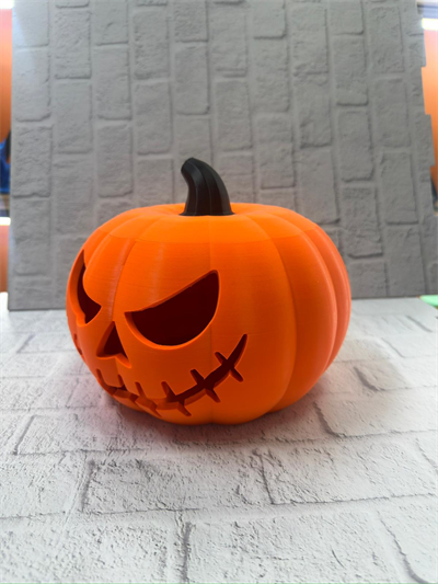 Kapaklı Balkabağı Dekor Kutusu 21×15 cm Halloween Temalı Saklama