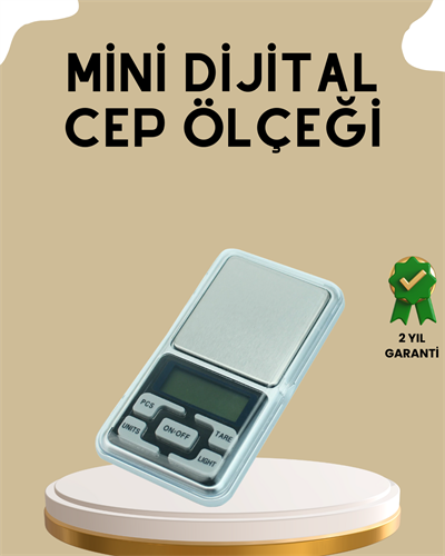Kapaklı Dijital Cep Terazisi Hassasiyet 300 Gr
