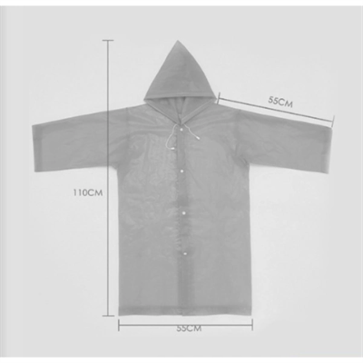 Kapüşonlu Çocuk Yağmurluk