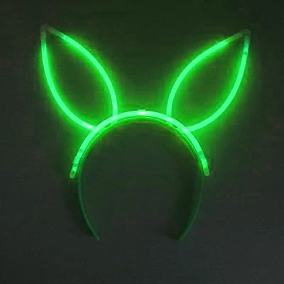 Karanlıkta Yanan Glow Neon Fosforlu Taç - 6 Adet