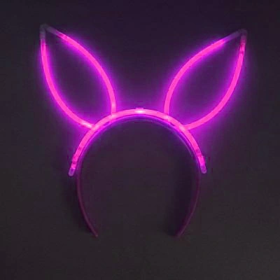 Karanlıkta Yanan Glow Neon Fosforlu Taç - 6 Adet