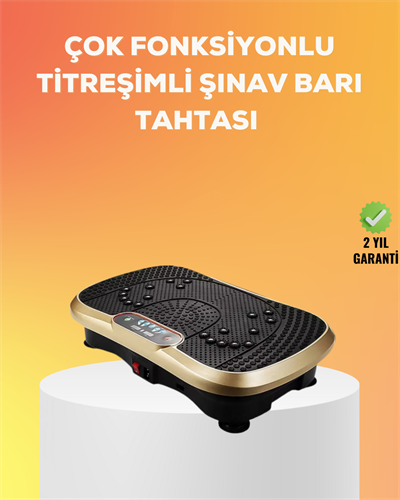 Kas Aktivasyonunu Artıran Titreşimli Egzersiz Makinesi