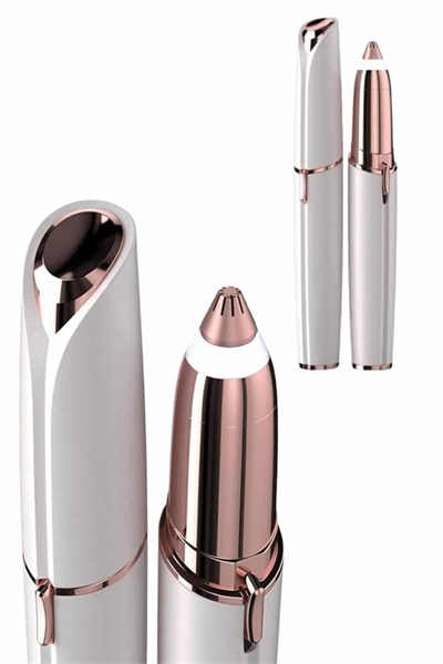 Kaş Bıyık Epilasyon Aleti İnce Uçlu Yüz Için Tüy Alıcı Pilli