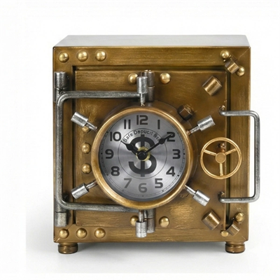 Kasa Tasarımlı Masaüstü Saat