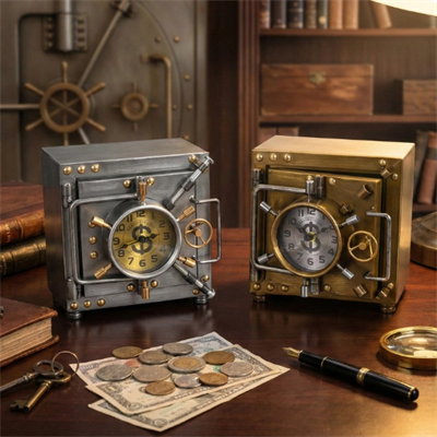 Kasa Tasarımlı Masaüstü Saat