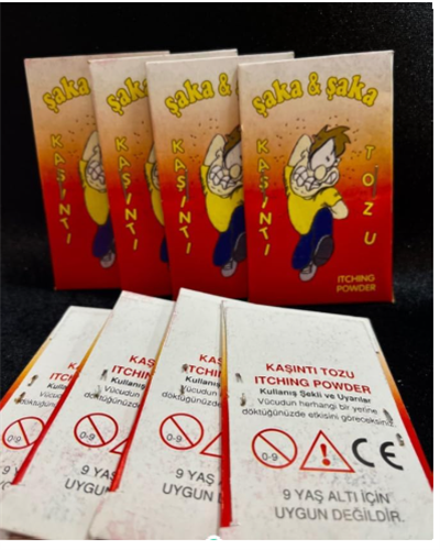 Kaşıntı Tozu Şaka Kaşıntı Tozu Eğlence Şaka Amaçlı Toz