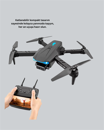 Katlanabilir 4K Kamera Drone Uzaktan Kumandalı Profesyonel Drone