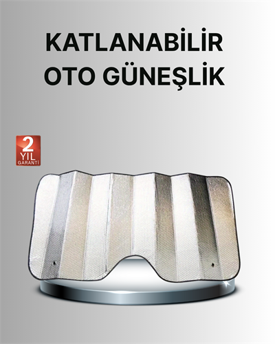 Katlanabilir Araba Güneşliği – UV Işınlarına Karşı Maksimum Koruma