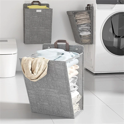 Katlanabilir Asılabilir Kirli Çamaşır Sepeti