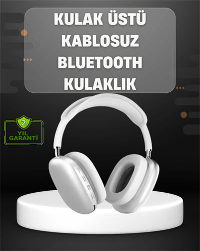 Katlanabilir Bluetooth V5.0 Kablosuz Kulaklık | 400 mAh, Gürültü Azaltma