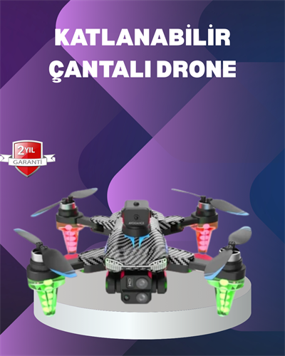 Katlanabilir Drone 1080P Kamera Full HD Çekim Hafif ve Taşınabilir