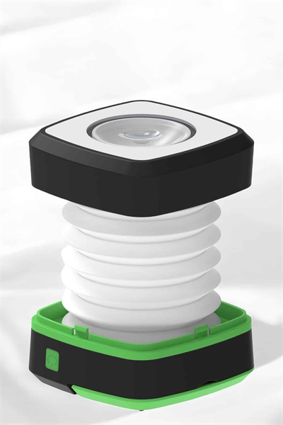 Katlanabilir Kamp Lambası Solar Fener Görünümlü 3 Kademeli Şarjlı