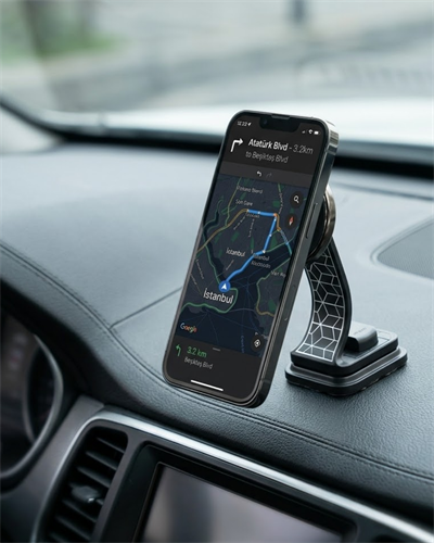 Katlanabilir Manyetik Araç Telefon Tutucu 360 Derece Döner Stand