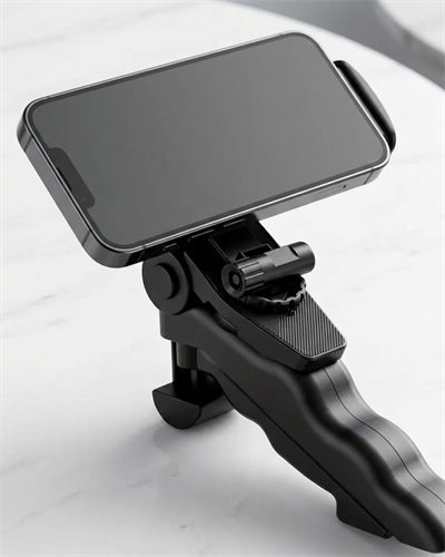 Katlanabilir Mini Telefon Tripodu Masaüstü Telefon Standı 360 Derece Ayarlanabilir