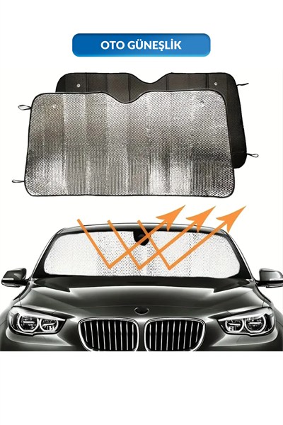 Katlanabilir Ön Cam Güneşlik Isı Önleyici Araç Perdesi Volkswagen Passat Peugeot 3008 Skoda Superb Nissan Qashqai