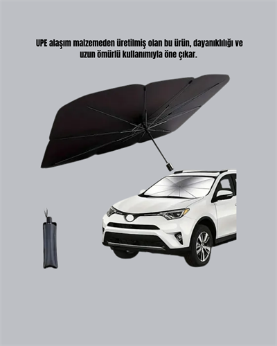 Katlanabilir Oto Güneşlik – UV Koruma ve Isı Yalıtımı