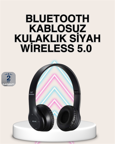 Katlanabilir Tasarımlı Bluetooth 5.0 Kulaklık | Eller Serbest Arama ve Çift Cihaz Desteği