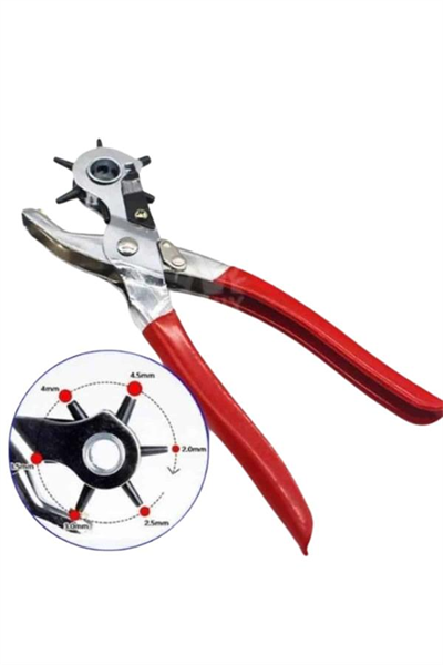 Kemer Delme Makinesi Aleti Kemer Delme Pensi Kumaş Kemer Ayakkabı Deri