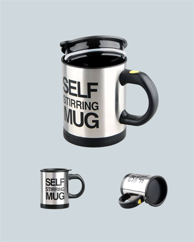 Kendi Kendini Karıştıran Termos Kupa – Pratik, Güçlü Motorlu ve Termos Özellikli