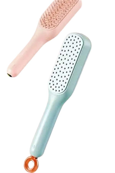 Kendi kendini Temizleyebilen Hijyenik Saç Fırçası Anti-Statik Teknolojisi