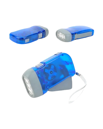 Kendiliğinden Şarjlı El Feneri Pilsiz Manuel Şarjlı Güçlü Işık