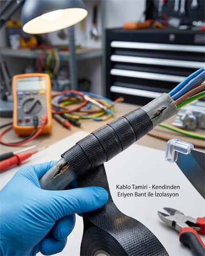 Kendinden Kaynaşan Eriyen Bant Su Geçirmez İzolasyon Bandı