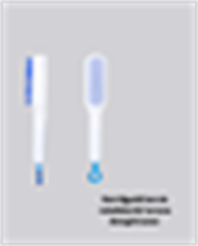 Kendini Temizleyen Ergonomik Saç Tarağı – ABS Gövde, Silikon Diş