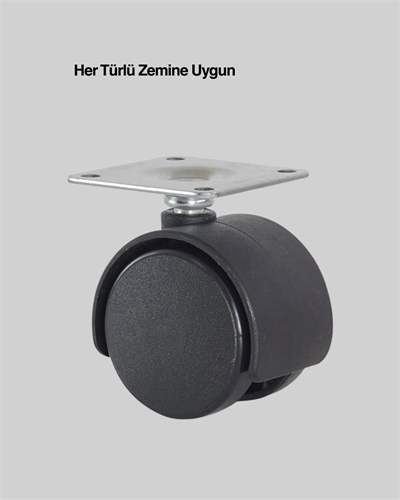 Kilitsiz 6 cm Tekerlek Ayak Tek Adet