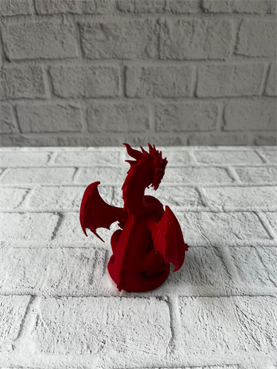 Kırmızı Ejderha Biblo 12 cm