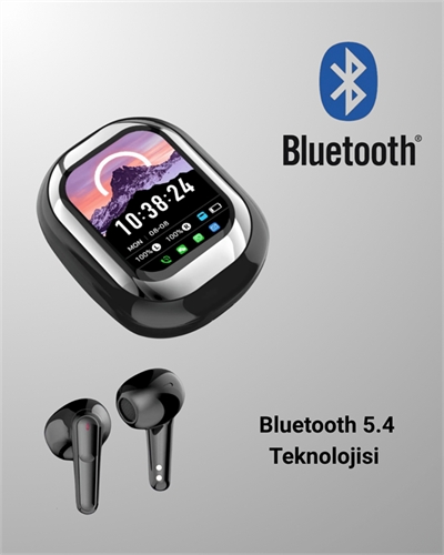 Kişiselleştirilebilir LED Ekranlı Bluetooth Kulaklık – Oyun & Müzik Modlu