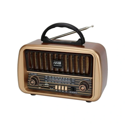Klasik Taşınabilir Model Nostaljik Radyo
