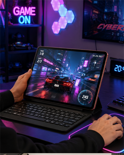 Klavyeli Tablet Bilgisayar Seti Dokunmatik Kalem ve Kılıf Destekli