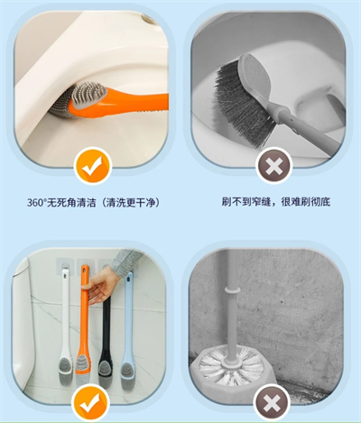 Klozet Detay Temizlik Fırçası Seti
