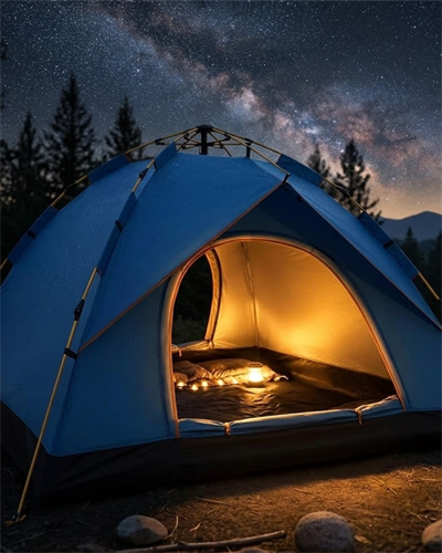 Kolay Kurulum Otomatik Kamp Çadırı 200x135 cm Taşınabilir Suya Dayanıklı