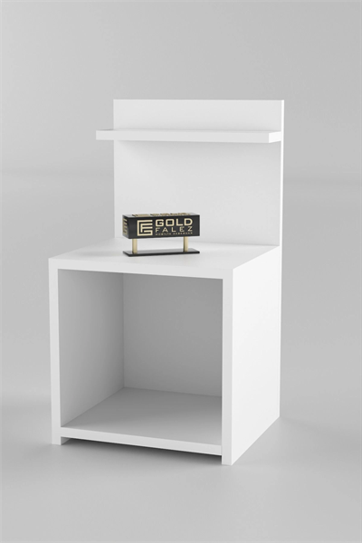 Komodin Raf Salon Ofis Dolabı Beyaz